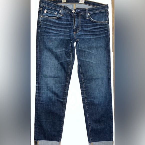 AG Adriano Goldschmied The Stilt Roll-up Ankle Jeans - Picture 6 of 7